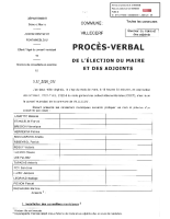 2026-011 – PV élection maire et adjoints